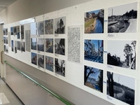 東久留米のむかしと今　展示様子