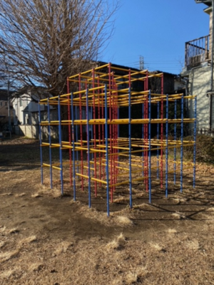 前沢南公園　ジャングルジム